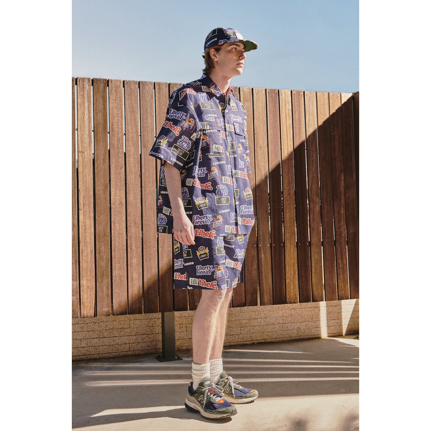 STICKER PACK CAMP CAP / NAVY
