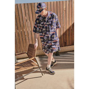 STICKER PACK CAMP CAP / NAVY