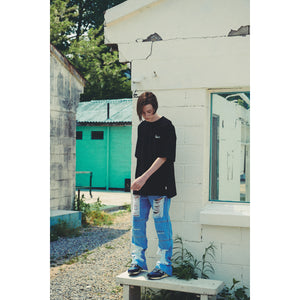 LIBERE DAMAGE VER2 DENIMPANTS / BLUE