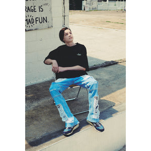 LIBERE DAMAGE VER2 DENIMPANTS / BLUE