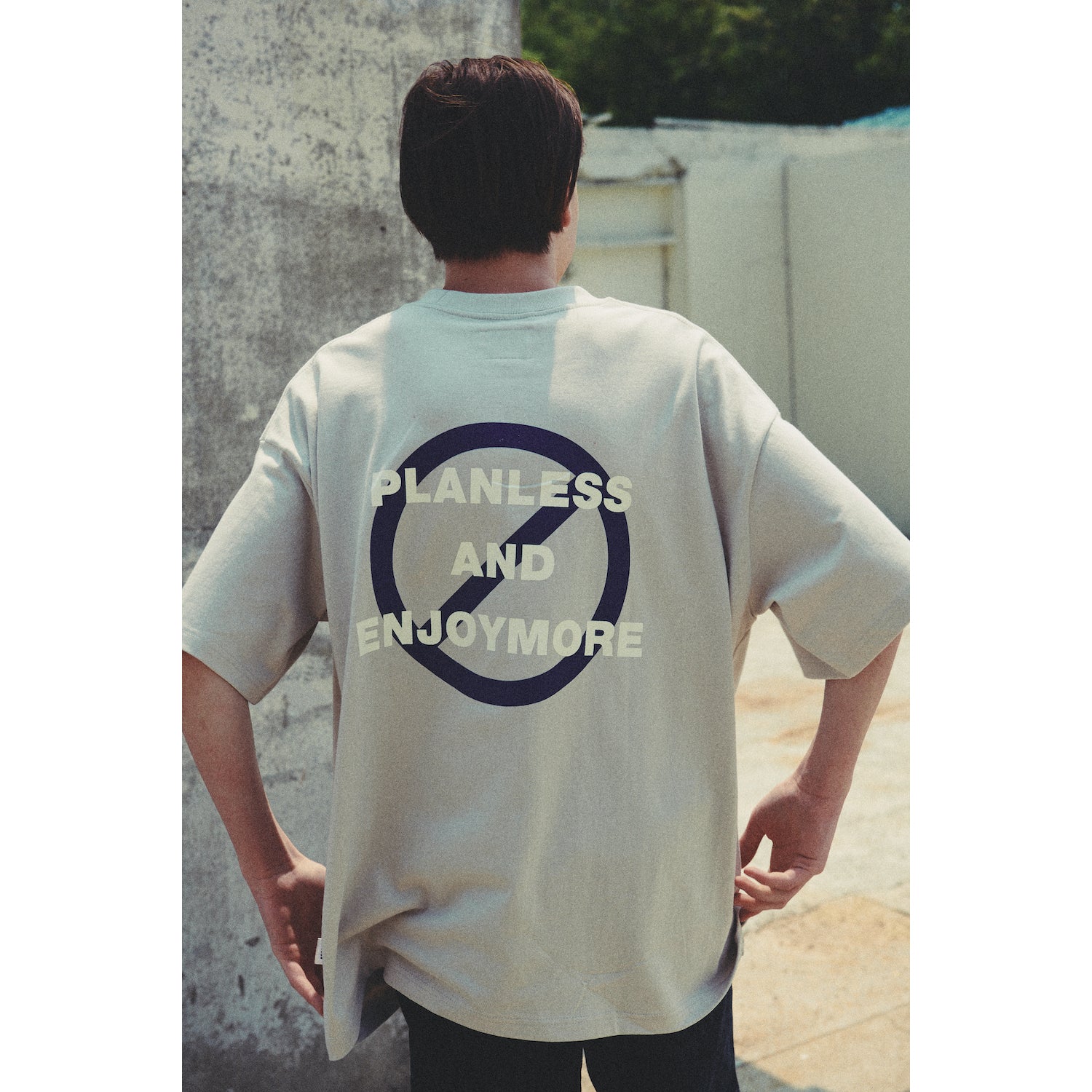 LIBERE AUTHENTIC LOGO TEE / LIGHT GRAY