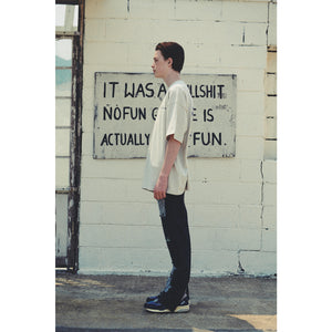 LIBERE AUTHENTIC LOGO TEE / LIGHT GRAY