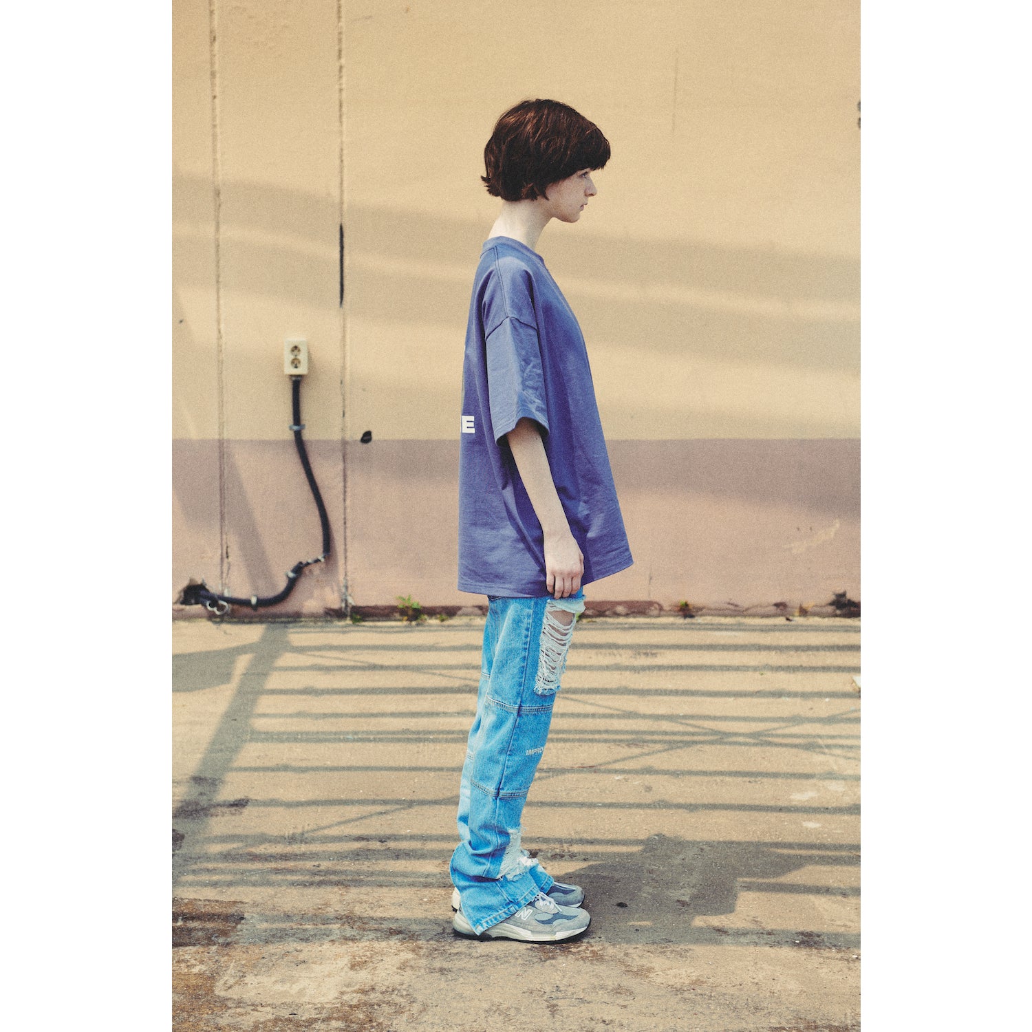 LIBERE AUTHENTIC LOGO TEE / GUN POWDER