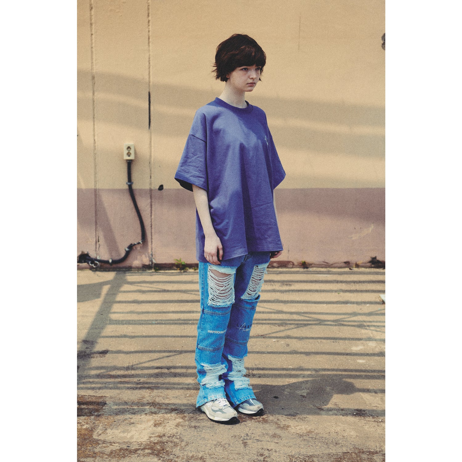 LIBERE AUTHENTIC LOGO TEE / GUN POWDER