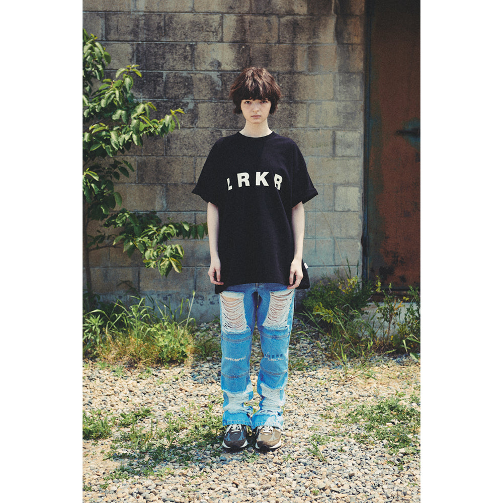 LRKR LOGO TEE / BLACK