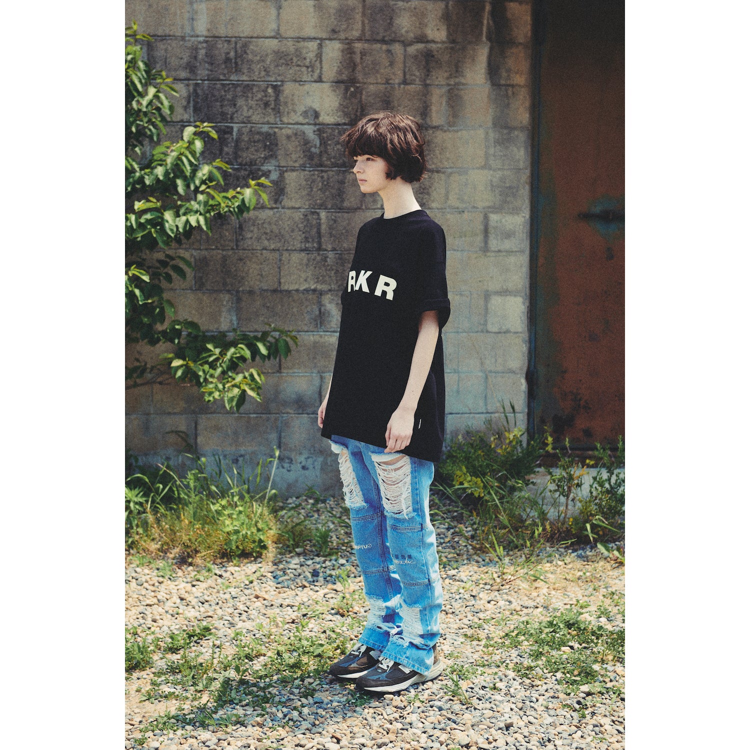 LIBERE DAMAGE VER2 DENIMPANTS / BLUE