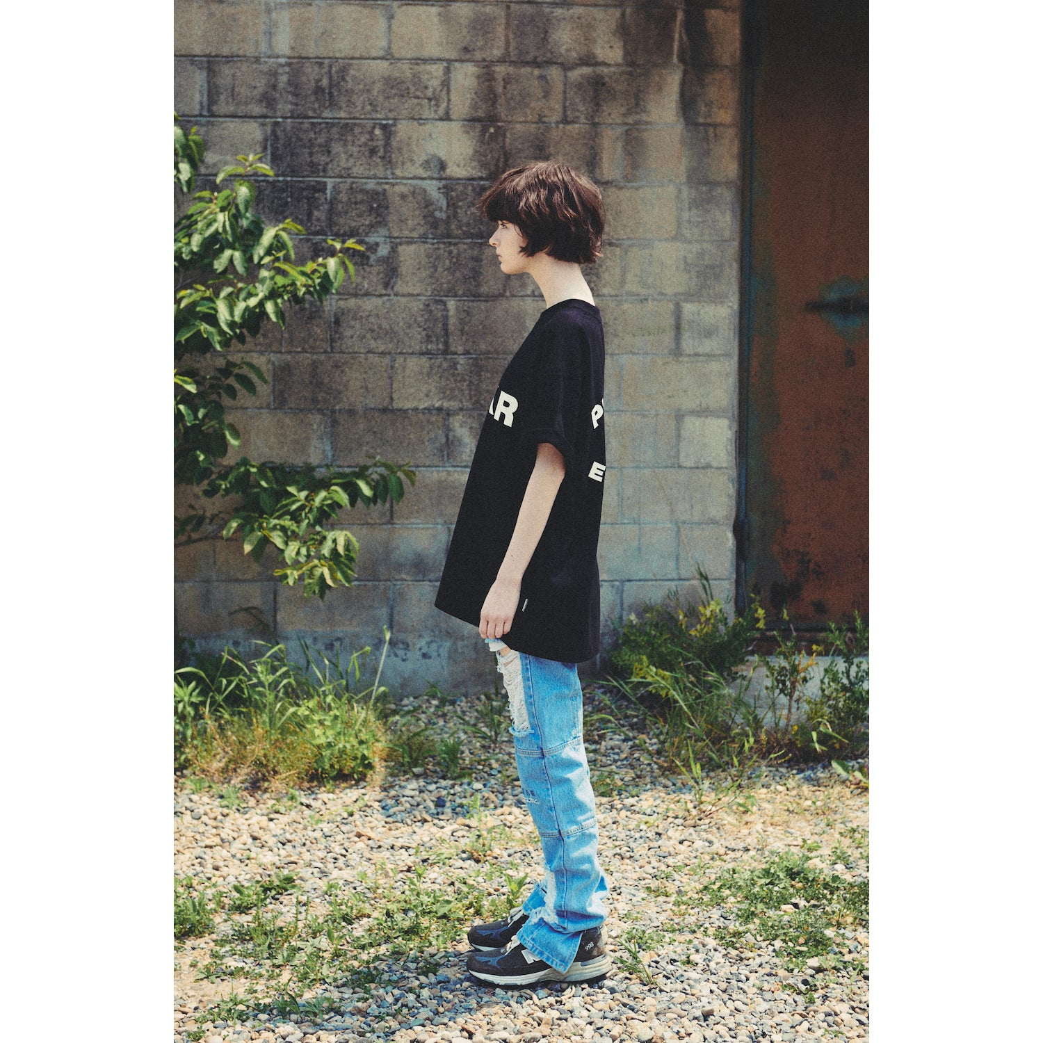 LIBERE DAMAGE VER2 DENIMPANTS / BLUE