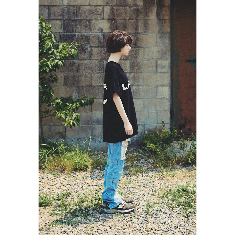 LRKR LOGO TEE / BLACK