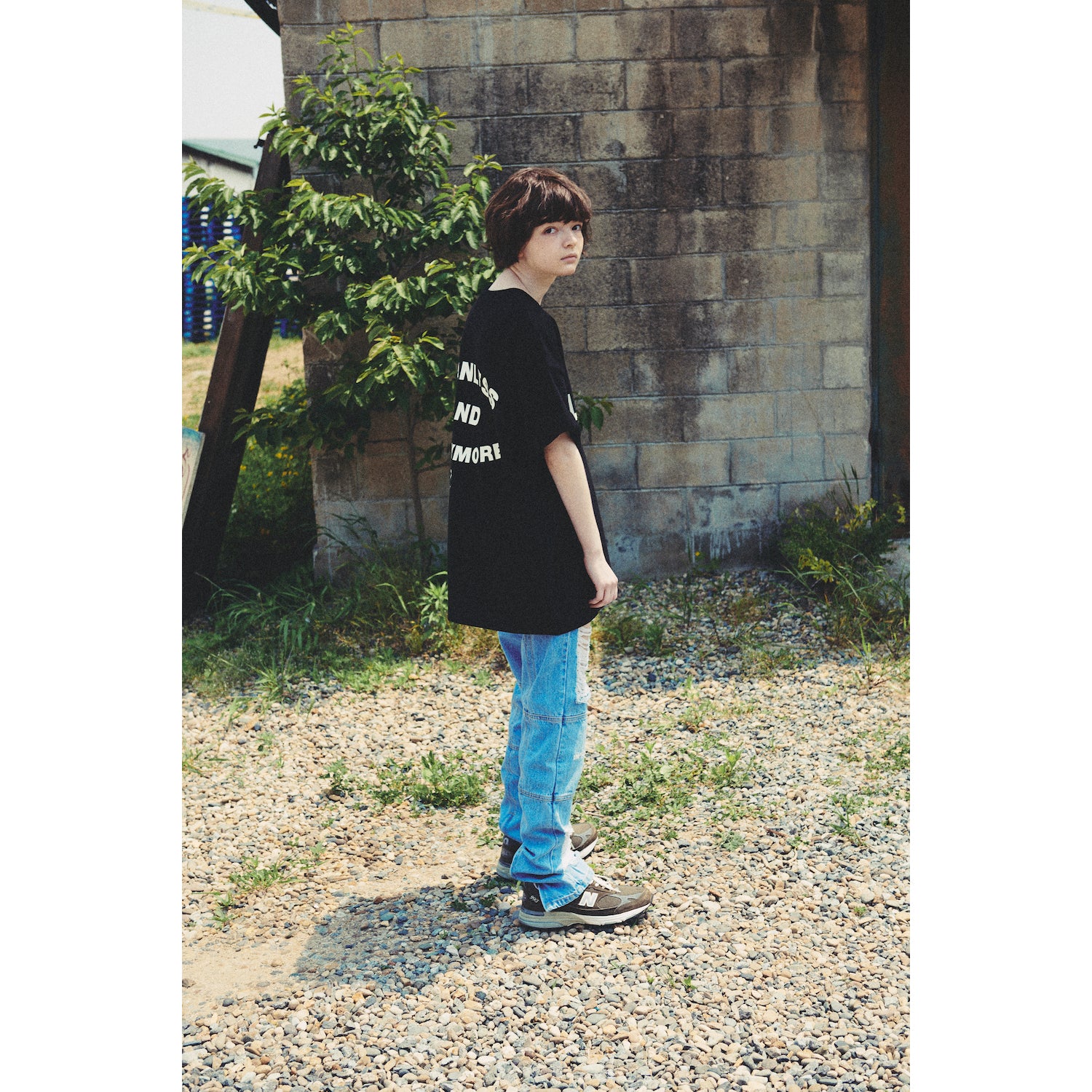 LIBERE DAMAGE VER2 DENIMPANTS / BLUE
