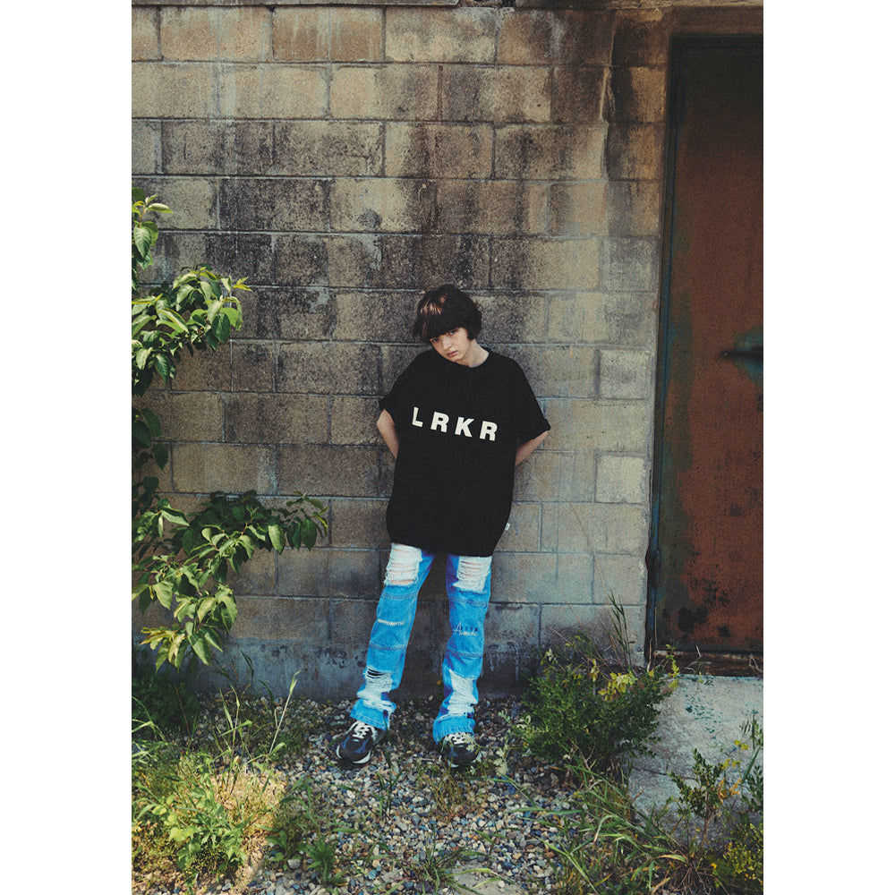 LRKR LOGO TEE / BLACK