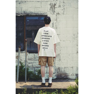 R.E.S.T TEE / OFF WHITE