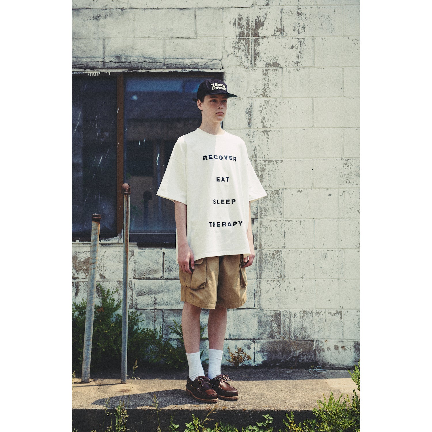 R.E.S.T TEE / OFF WHITE