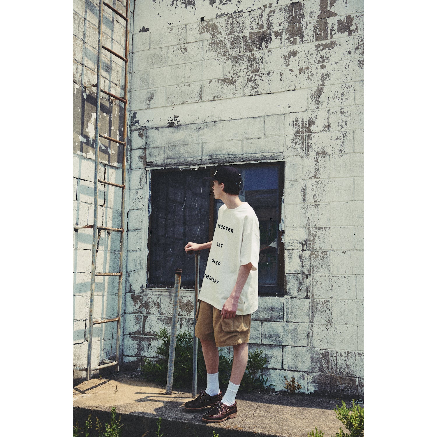 WIDE SHORT PANTS / TAN