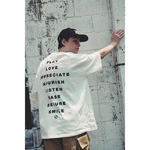 R.E.S.T TEE / OFF WHITE