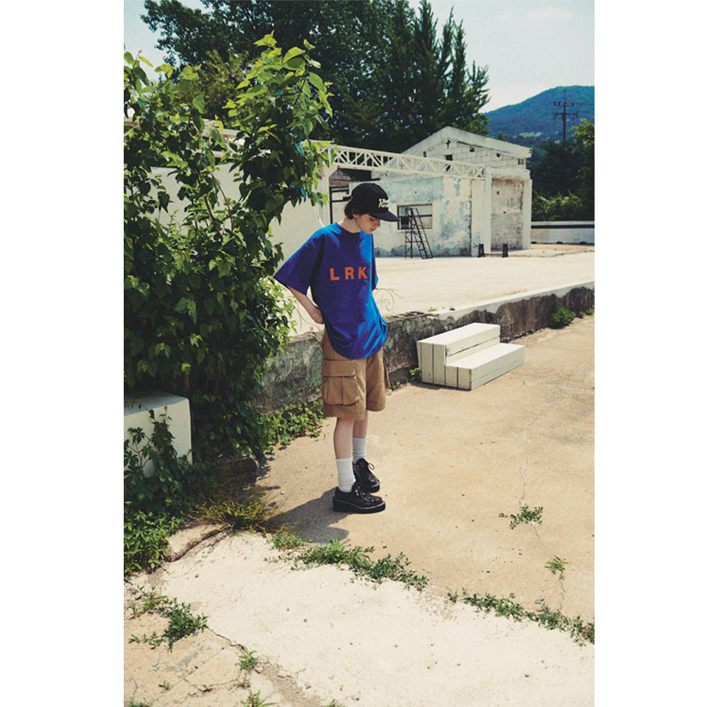 LRKR LOGO TEE / BLUE