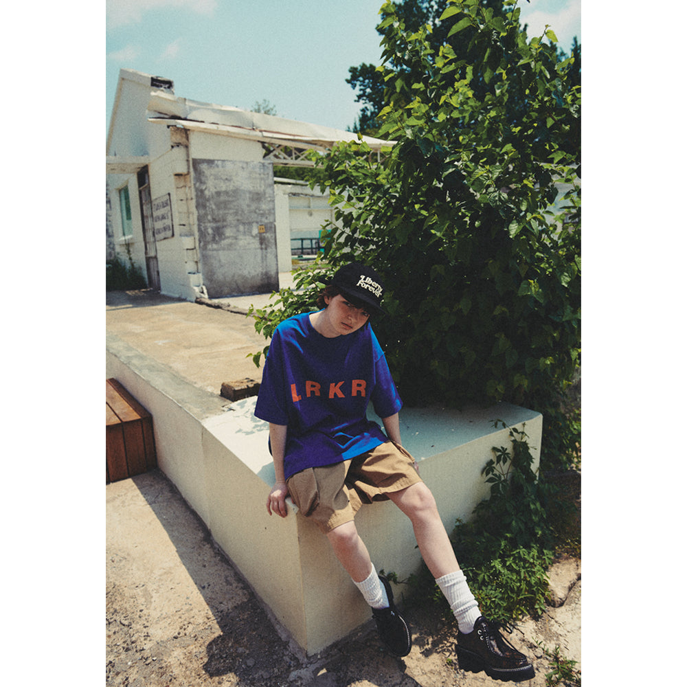 LRKR LOGO TEE / BLUE