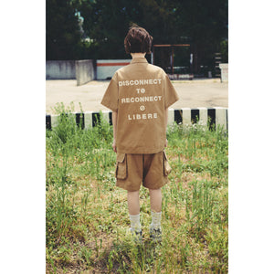 LIBERE SS JUNGLE SHIRTS / TAN