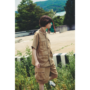 LIBERE SS JUNGLE SHIRTS / TAN