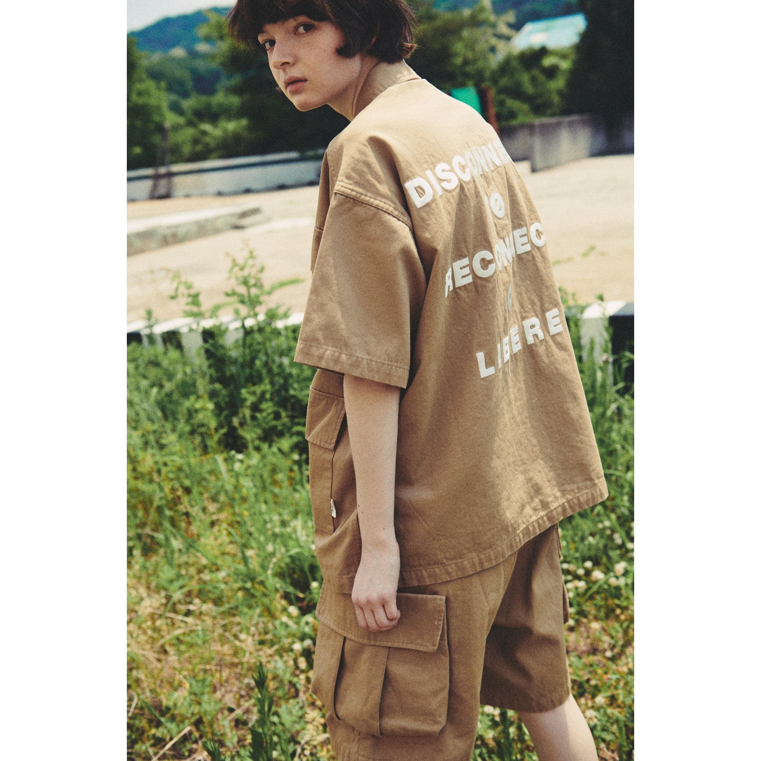 LIBERE SS JUNGLE SHIRTS / TAN