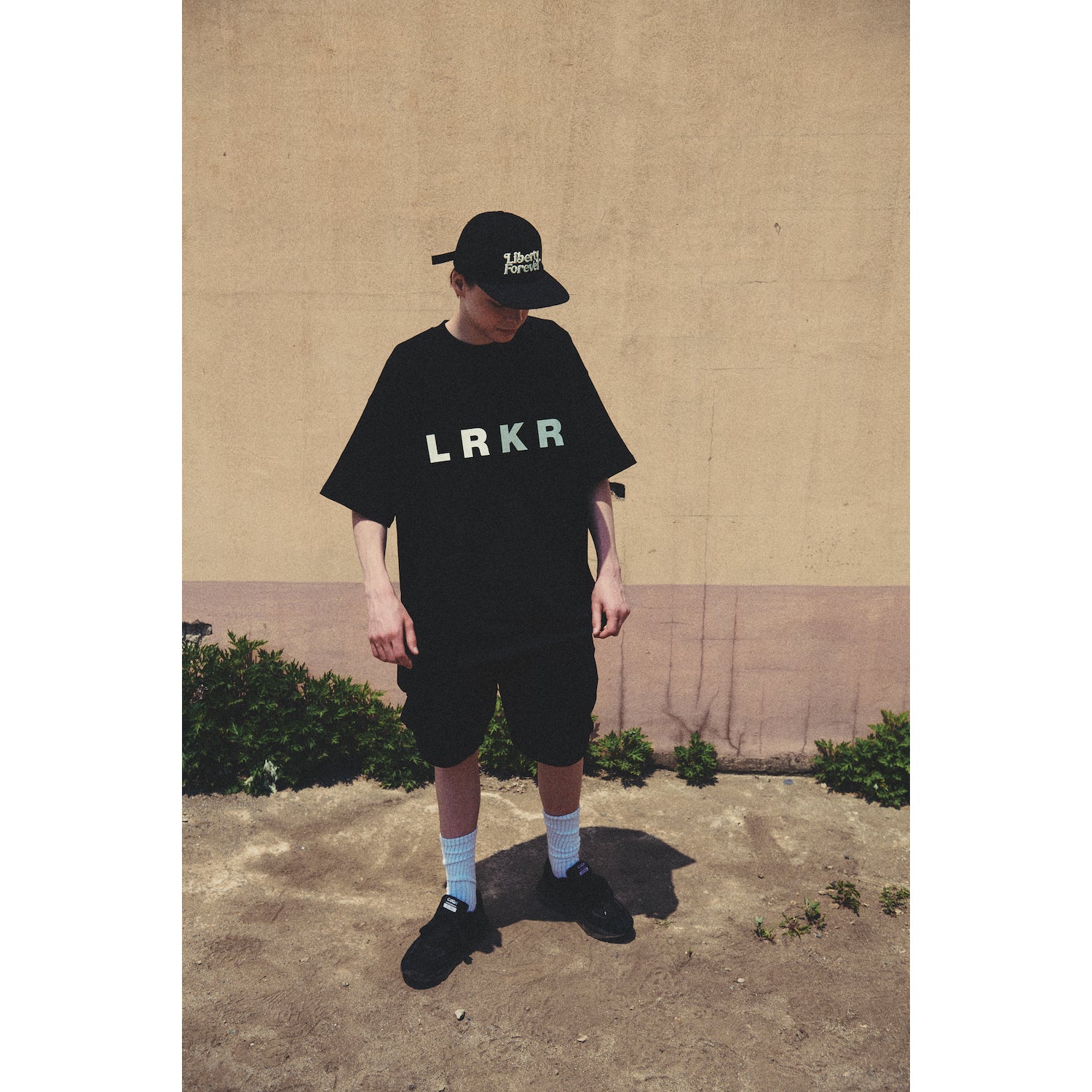 WIDE SHORT PANTS / BLACK
