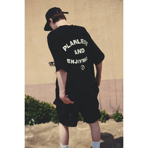 WIDE SHORT PANTS / BLACK