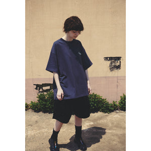 WIDE SHORT PANTS / BLACK