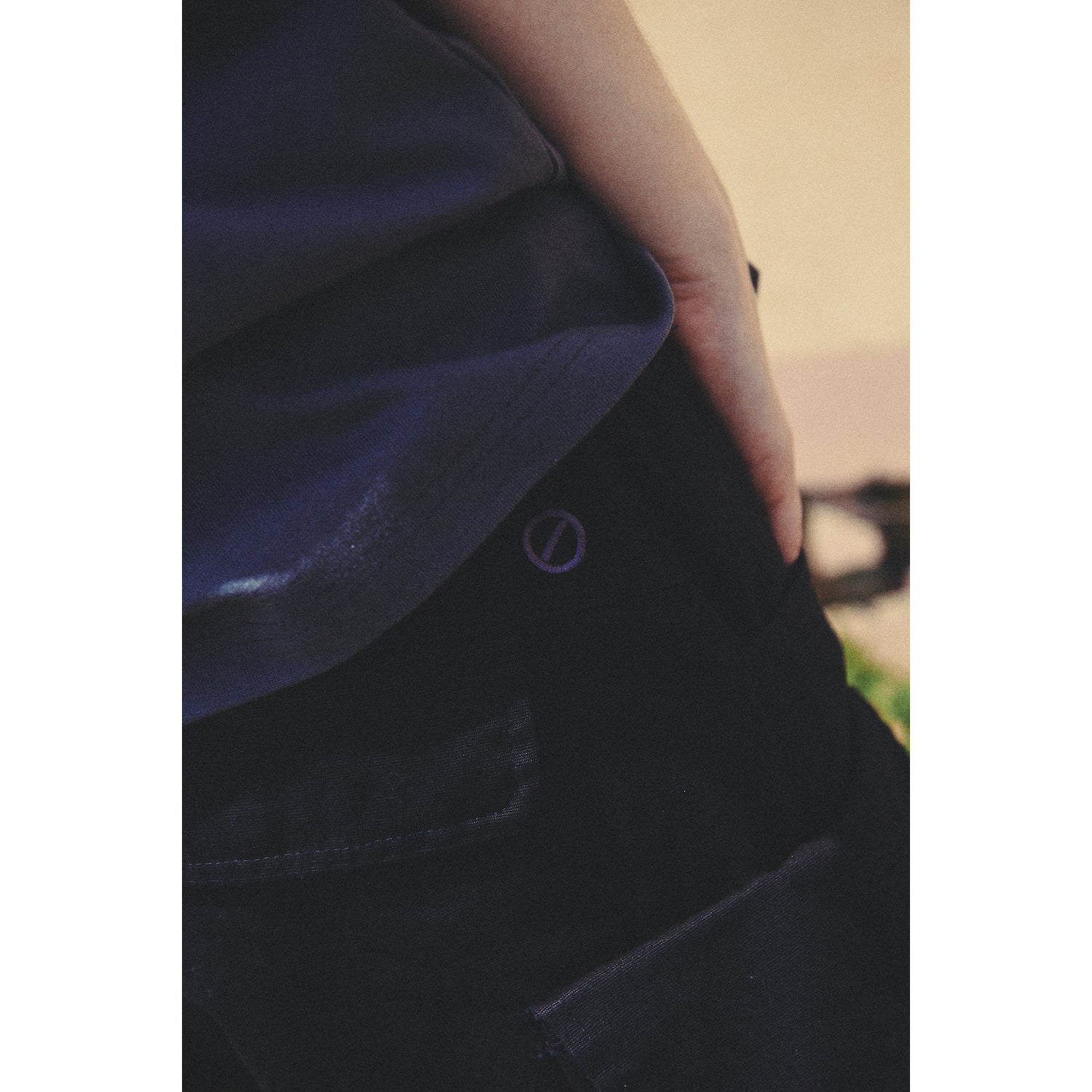 WIDE SHORT PANTS / BLACK