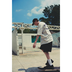 WIDE SHORT PANTS / BLACK