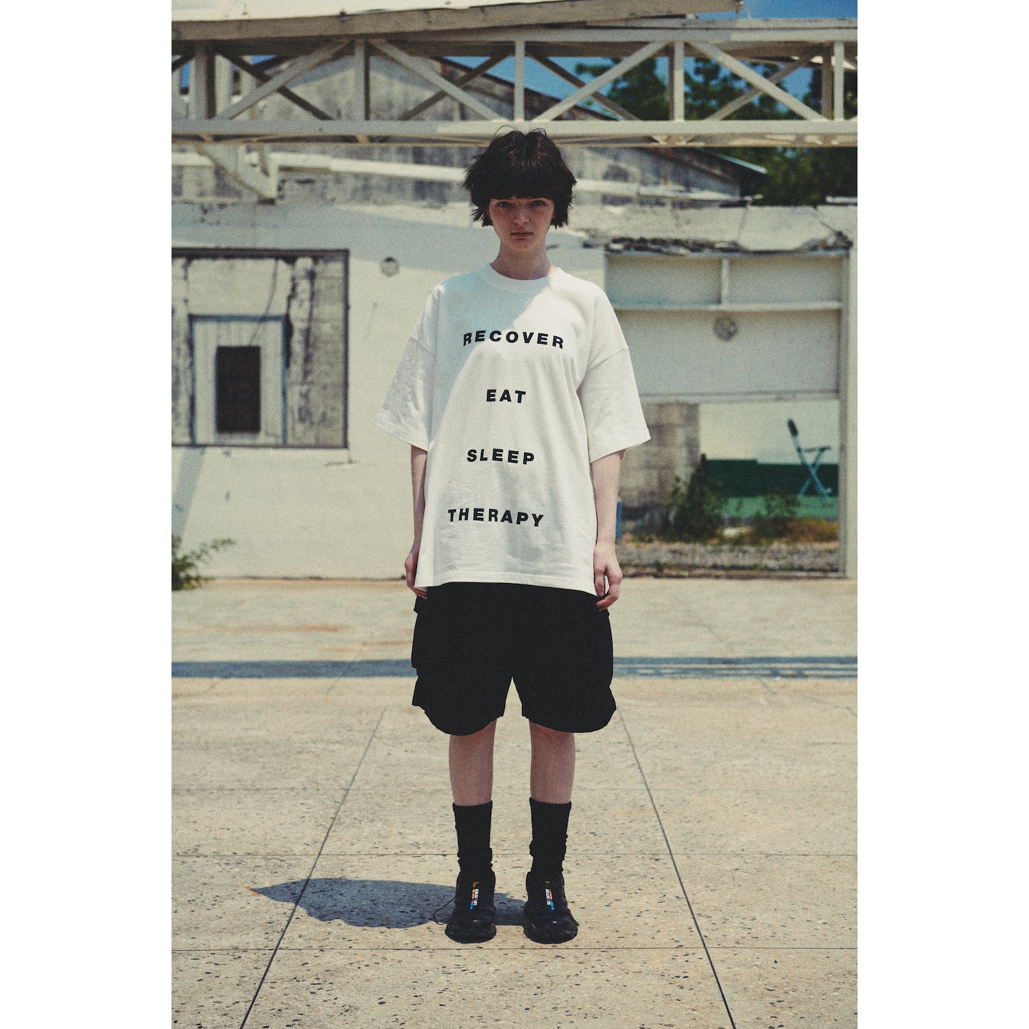 R.E.S.T TEE / OFF WHITE