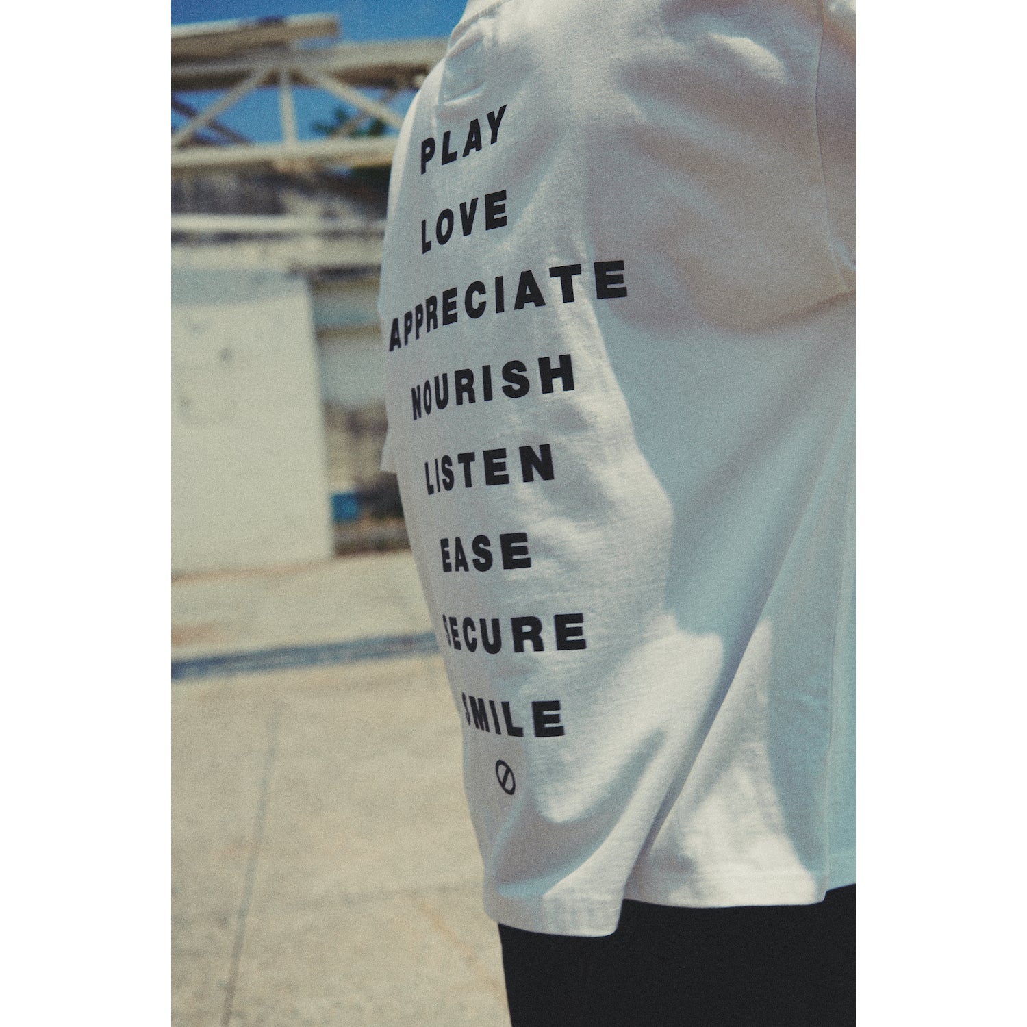 R.E.S.T TEE / OFF WHITE