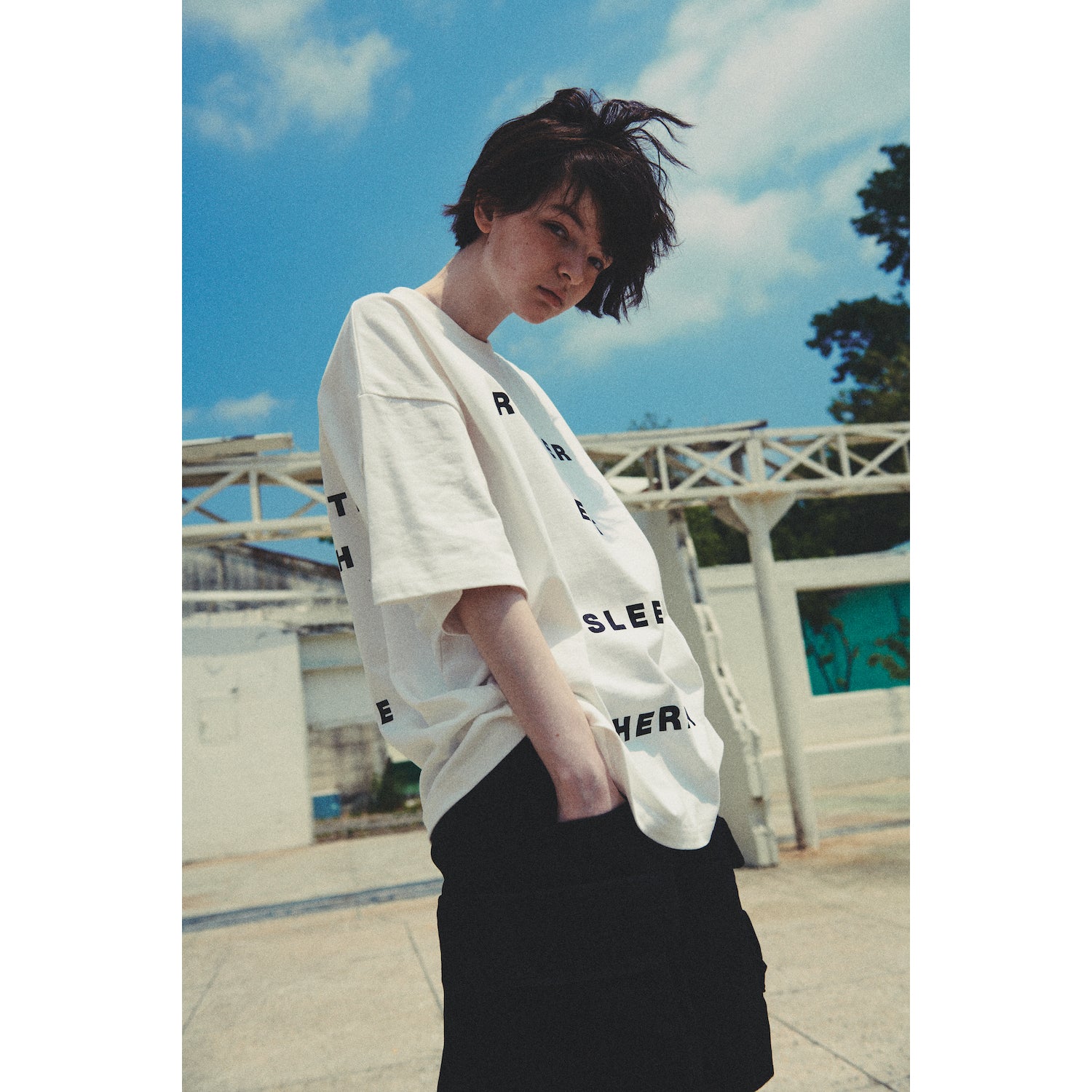 R.E.S.T TEE / OFF WHITE