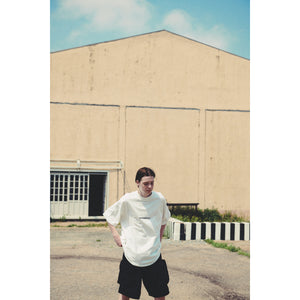 WIDE SHORT PANTS / BLACK