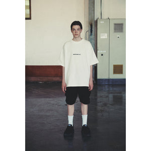 WIDE SHORT PANTS / BLACK