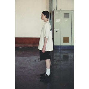 WIDE SHORT PANTS / BLACK