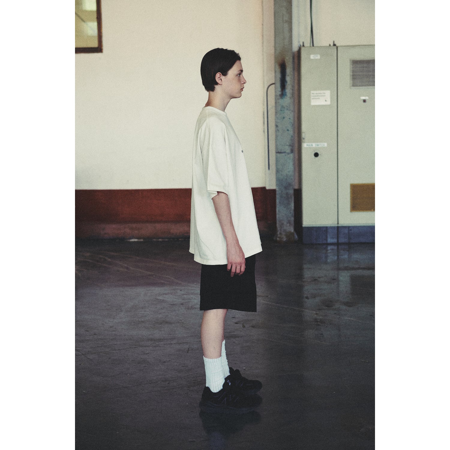 WIDE SHORT PANTS / BLACK