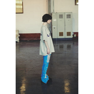 LIBERE DAMAGE VER2 DENIMPANTS / BLUE