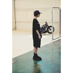 WIDE SHORT PANTS / BLACK