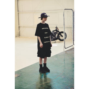 WIDE SHORT PANTS / BLACK