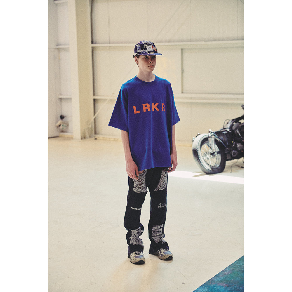LRKR LOGO TEE / BLUE