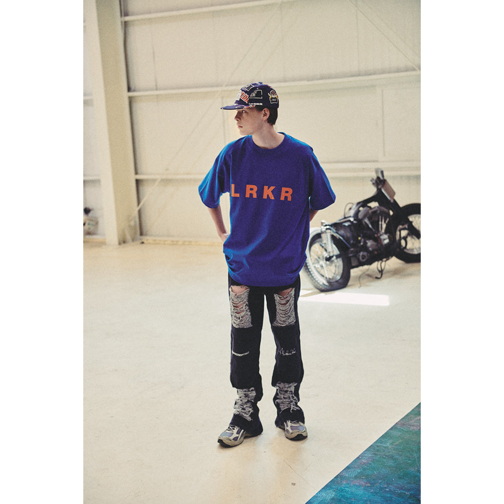 LRKR LOGO TEE / BLUE
