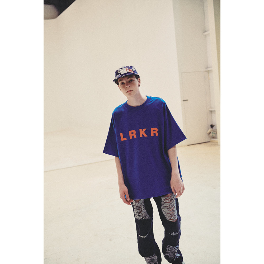 LRKR LOGO TEE / BLUE