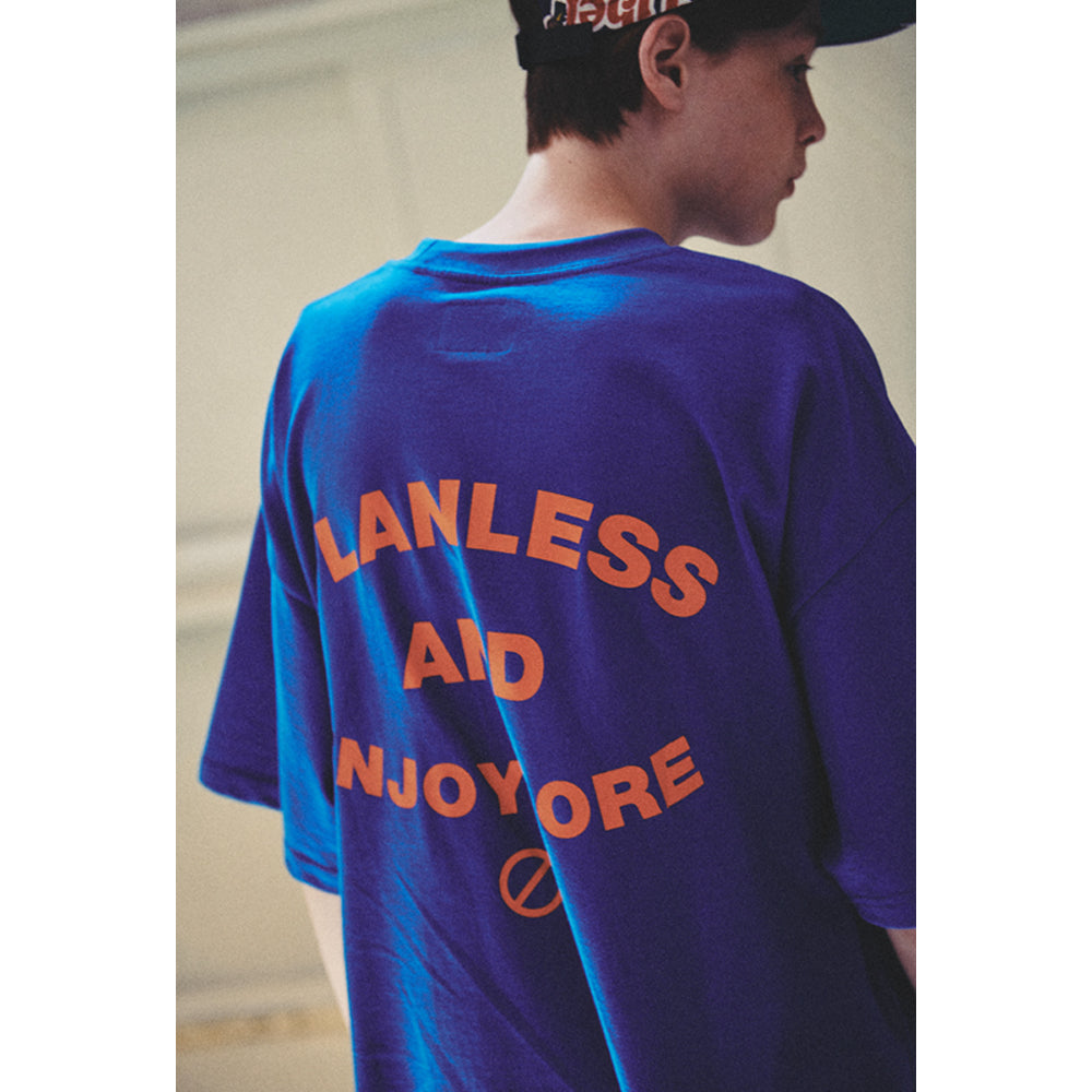 LRKR LOGO TEE / BLUE