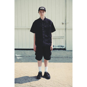 WIDE SHORT PANTS / BLACK