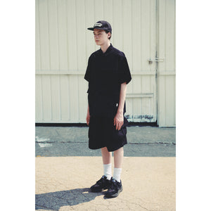 WIDE SHORT PANTS / BLACK