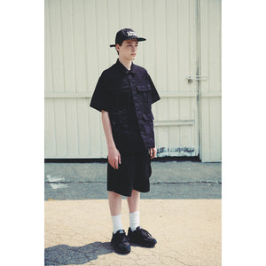 WIDE SHORT PANTS / BLACK