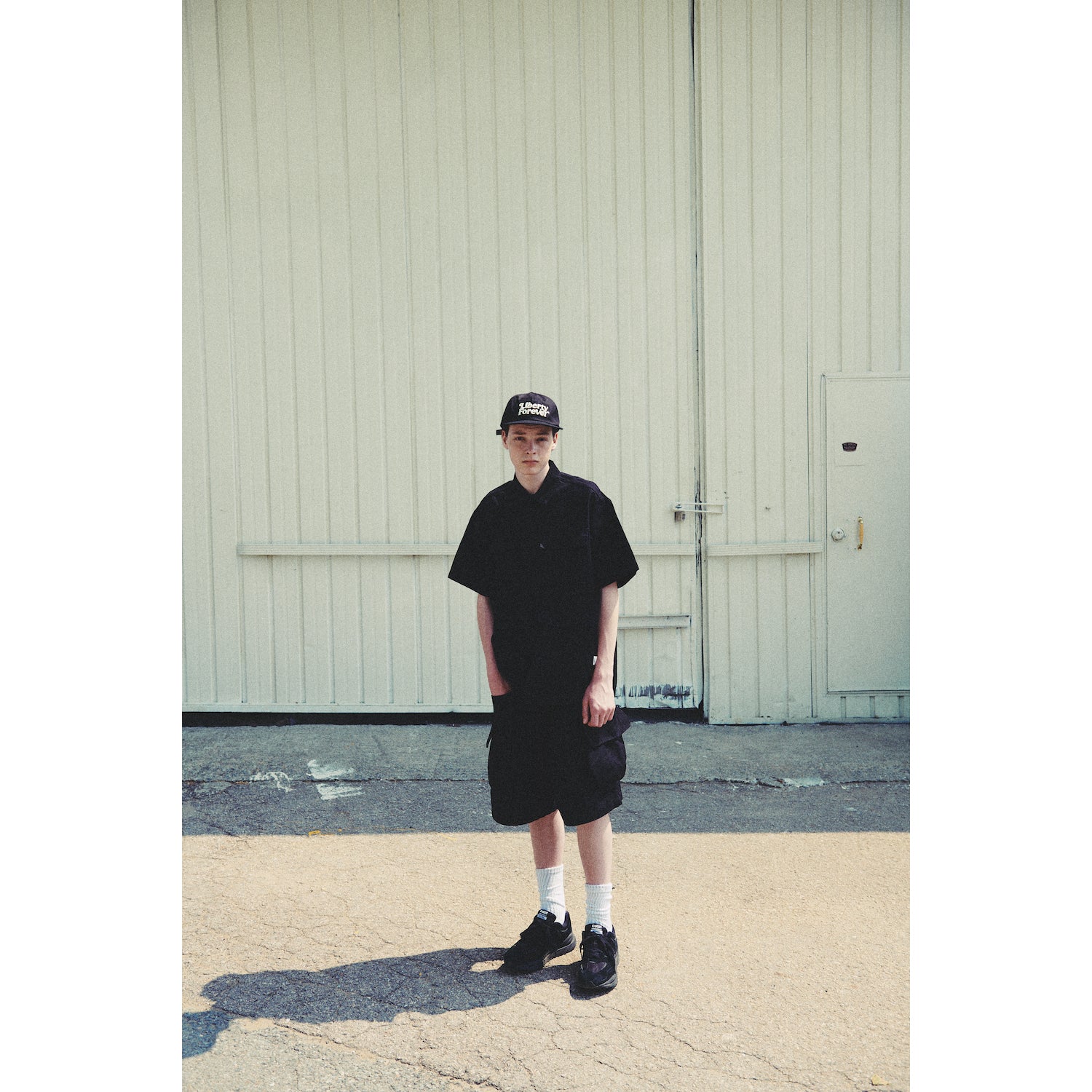 LIBERE SS JUNGLE SHIRTS / BLACK