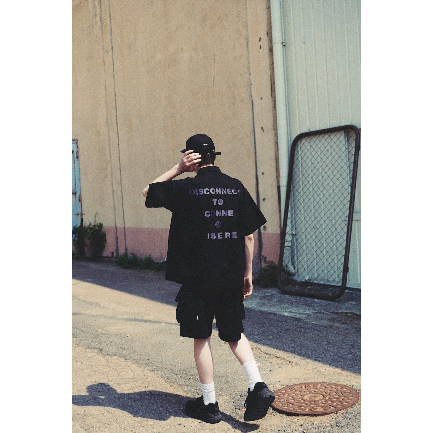 WIDE SHORT PANTS / BLACK