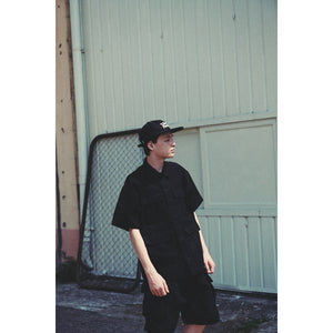 LIBERE SS JUNGLE SHIRTS / BLACK