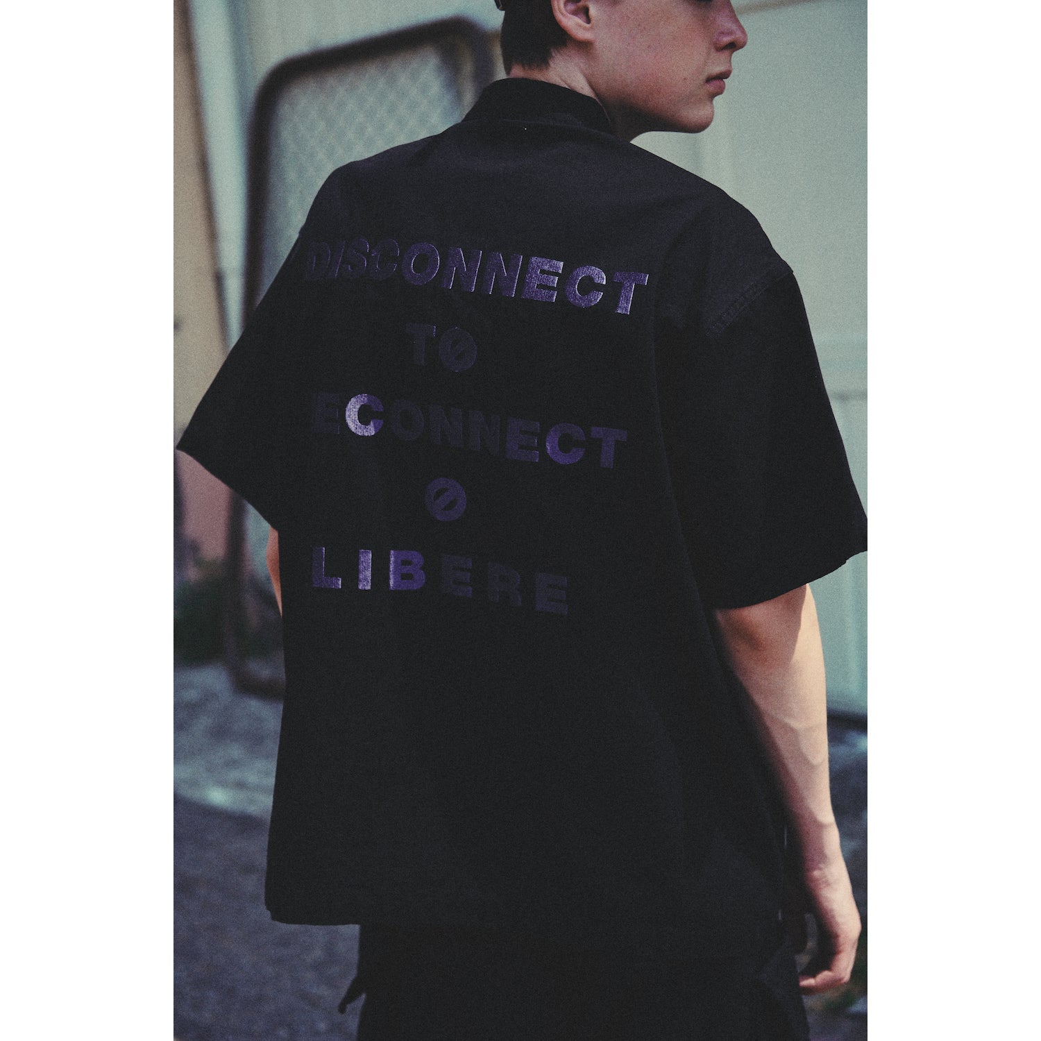 LIBERE SS JUNGLE SHIRTS / BLACK