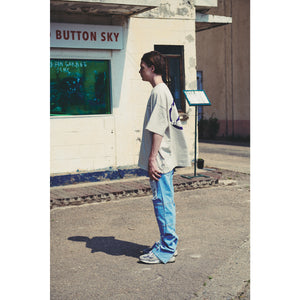 LIBERE AUTHENTIC LOGO TEE / LIGHT GRAY